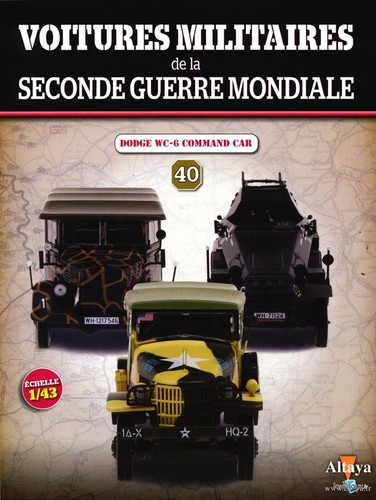Fascicule voitures militaires - voitures,