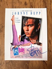 Cry Baby Signed Movie Photo 8x10 With COA