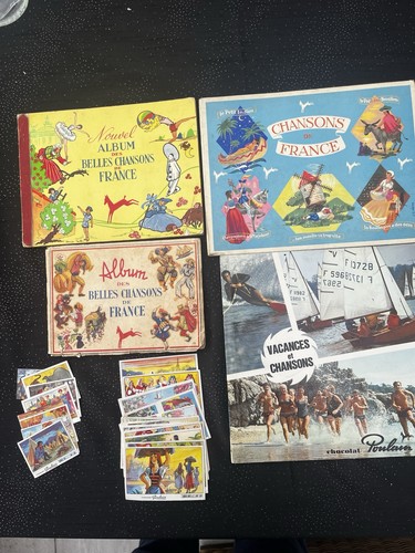 Lot albums publicitaires - lot,