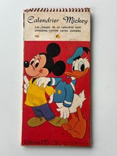 calendrier  MICKEY  1968  DISNEY  TTBE