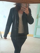 Blazer cuir d’agneau Oakwood