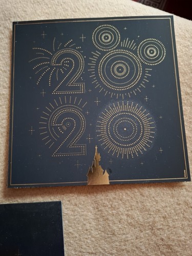 Carte vœux disney 2020 - carte, de