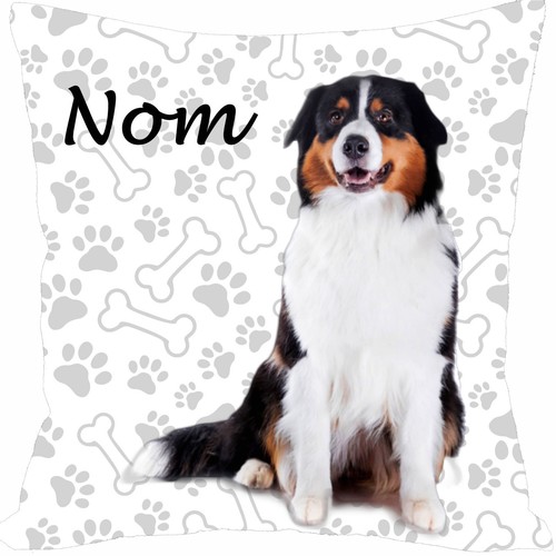 Coussin chien bouvier bernois - chien,
