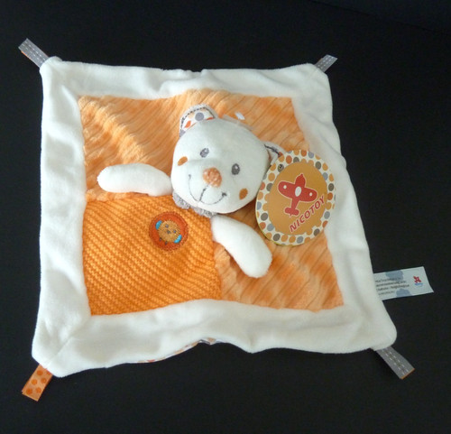 Doudou plat nicotoy ours - se.*,