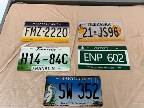 Lot plaques usa décorative - lot,