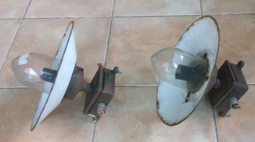 Lot anciennes lampes cour - 2,