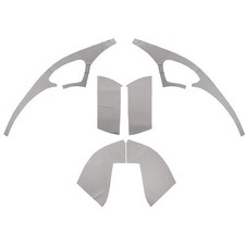 Ensemble de feutrines complet pour 2CV - avec vitres de custode