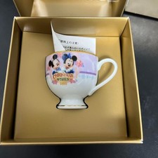 Tokyo DisneySea Christmas Wish 2011 Demitasse Cup & Saucer Set 6cm Excellent