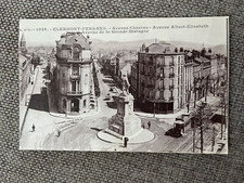 CPA CLERMONT FERRAND AVENUE ALBERT ELISABETH ET AVENUE DE LA GRANDE BRETAGNE