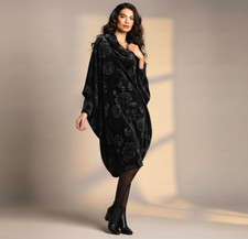 Vintage 80s Genny By Gianni Versace Costume la Déconstruction en Velours Coton L