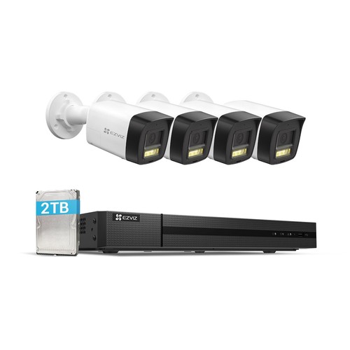 Ezviz kit surveillance 8ch - kit, 4k