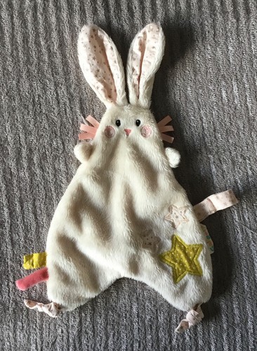 Doudou lapin beige - lapin, crème