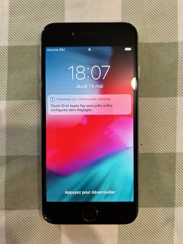 Iphone noir gris - iphone, a1586