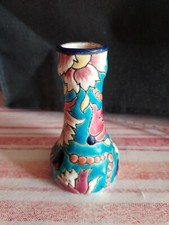 Petit Vase En Emaux De Longwy