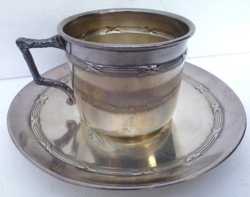 Tasse café thé métal - tasse,