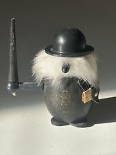 Figurine Bois Type Scandinave Viking Design Anglais Vintage Années 60 