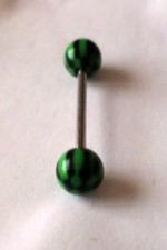 PIERCING DE LANGUE BARBELL 19