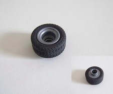 PLAYMOBIL (2688) VEHICLES - wheel grey rim outboard trailer racing 3399