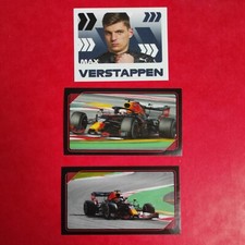 2020 Topps Formula 1 Official Stickers #118 #51 #52 MAX VERSTAPPEN Red bull Team