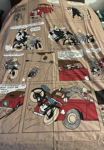 Housse couette tintin - housse, le