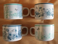 Linvosges Lot de 4 Mug Fleurs