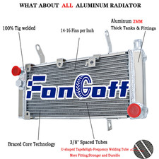 Aluminium Radiateur Pour Suzuki SV1000 SV1000S K3-K7 2003-2008 2005 With Cap Kit