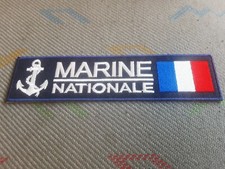 patch thermocollant brodé marine nationale  L 12 cm H 3cm ....