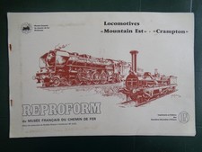 REPROFORM Locomotives Mountain East and Crampton Paper Model Train