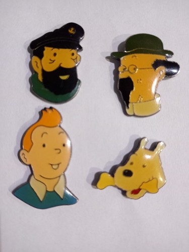 Lot pin tintin - lot, 4