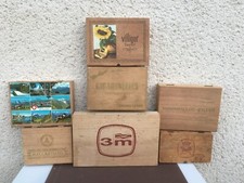 Anciennes boîtes à cigares / En lot / Boîtes en bois / Déco / Collection