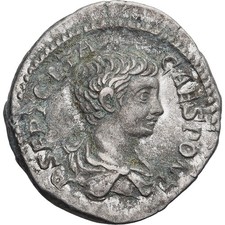 Monnaie, Geta, Denier