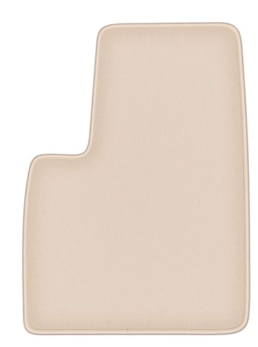 Tapis conducteur velours beige