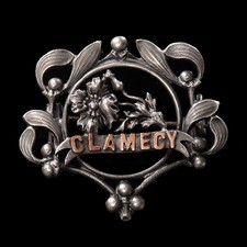 Ancienne Broche CLAMECY à