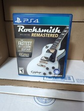 Rocksmith Remastered PS4 2014 Edition Game Only No Cable 