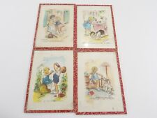 Lot de 4 Gravures Germaine