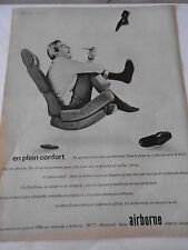 ADVERTISEMENT 1964 Airborne Comfort Seats and Sofas Beds