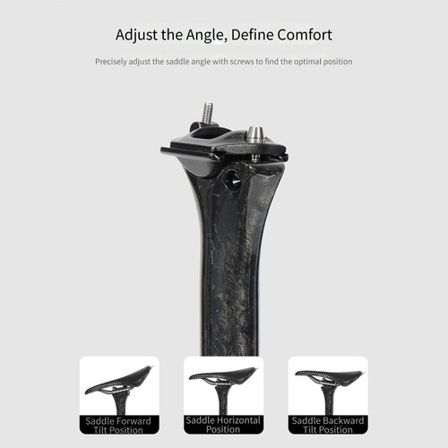 Tige selle avec - usinée, cnc