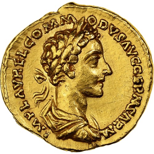 Commode aureus 177 - commode,, rome