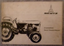 Deutz Tractor D2505 + D3005 Spare Parts List