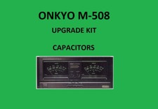KIT de réparation d'amplificateur de puissance ONKYO M-508 - tous les condens...