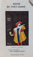 1912 Brewerie du Fort Carré Beer Illustrator Cappiello 157