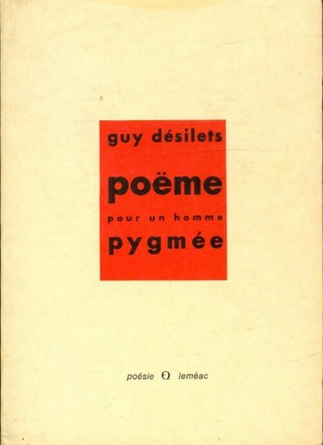 Poème pour homme pygmée - pour,