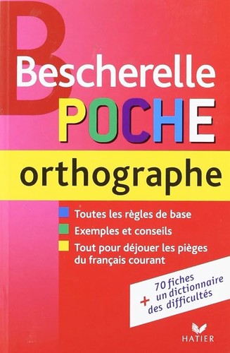 Bescherelle poche orthographe