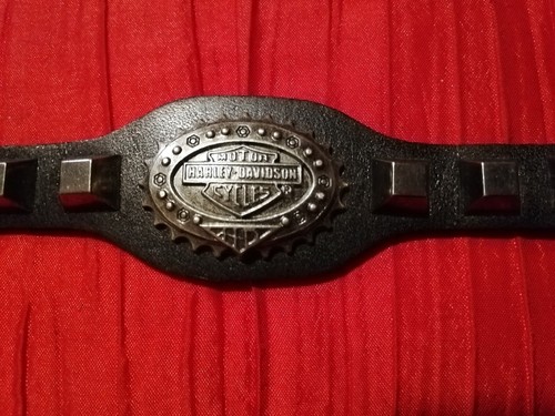 Bracelet harley davidson - bracelet, cuir