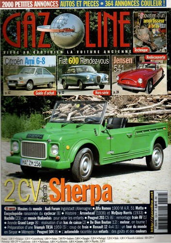 Gazoline n0159 2cv sherpa - 09,