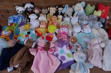 U Pick BABY Toy SECURITY BLANKET Lovey Plush Stuffed Animal Nursery Toy From Lot