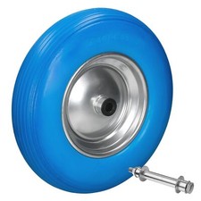15" Roue brouette caoutchouc