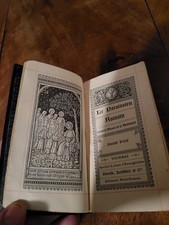 Paroissien Romain Été 1890 Bon État Relié