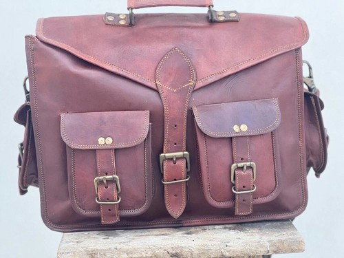 Mallette marron homme cuir - mallette,