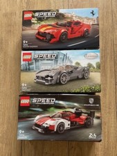 LEGO 76914 FERRARI 812 + 76915 PAGANI UTOPIA + 76916 PORSCHE 963 NEUFS NEW